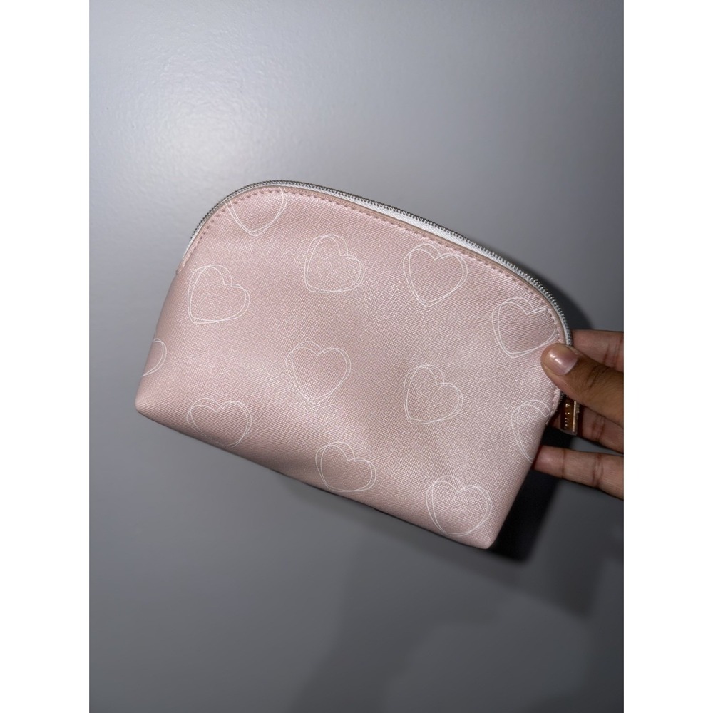 New Pandora Jewelry Bag Love You makeup bag Pink